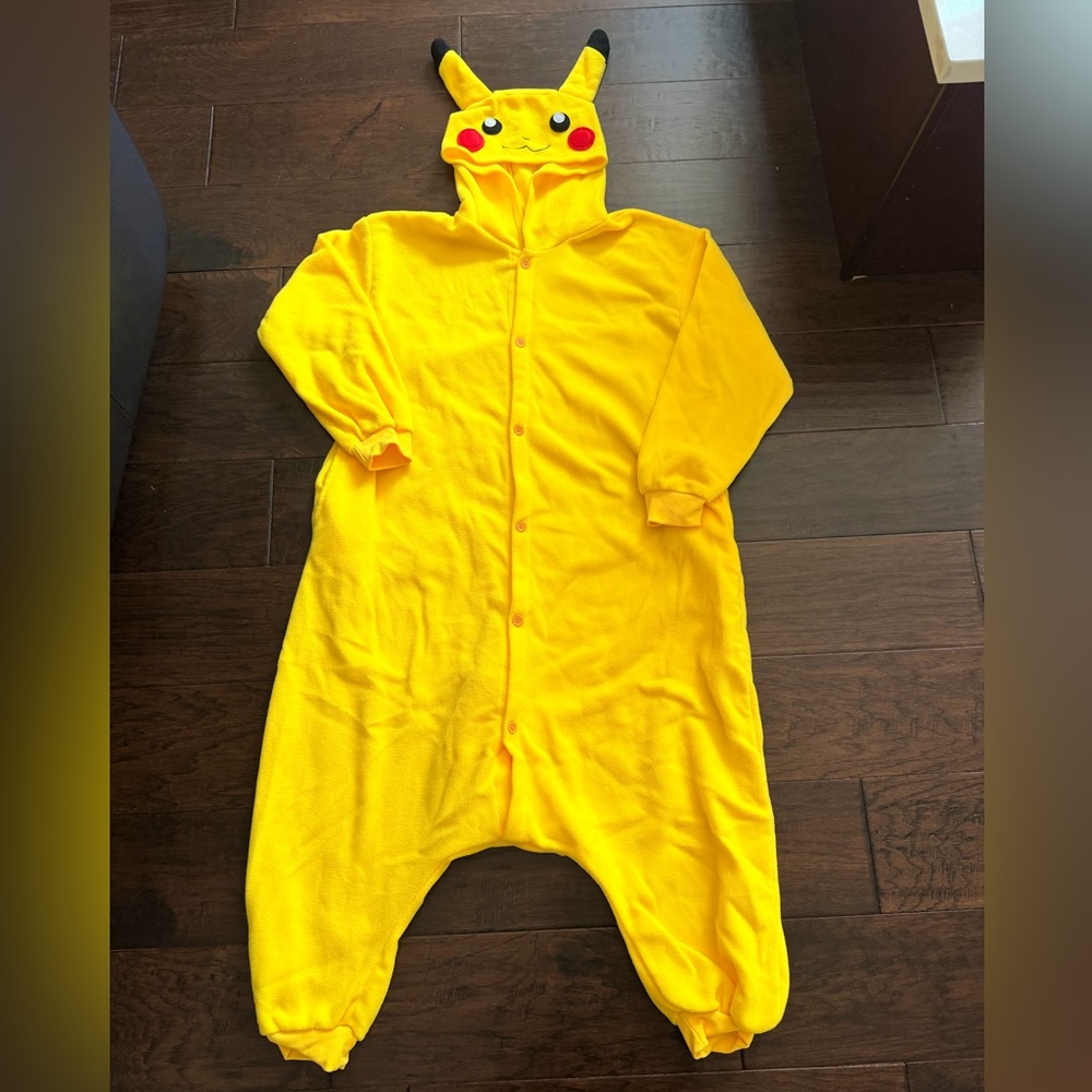 Yellow Pikachu Kids One Piece